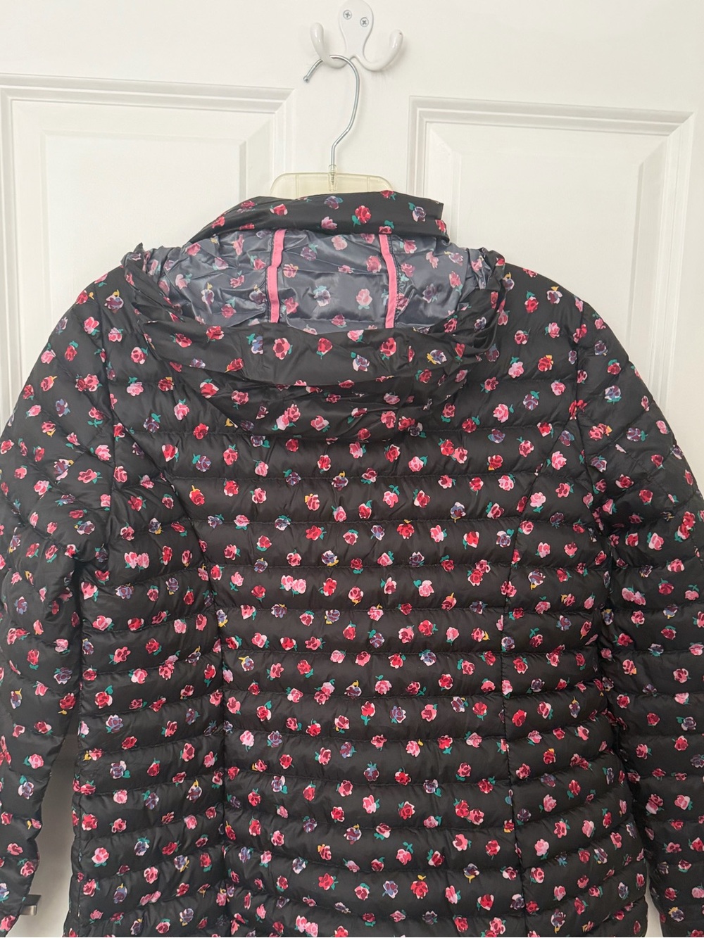 Kate Spade Packable Down Mini Roses Jacket Size M - Picture 7 of 10